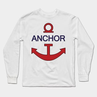 Monkey D. Luffy (One Piece) Anchor Long Sleeve T-Shirt